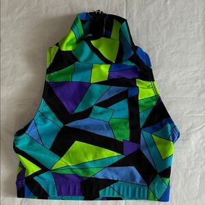 Balera Kids Geometric Tank Top - Black, Blue, Green, Purple